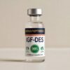 IGF-DES IGFBP binding eliminated free bioactive growth factor