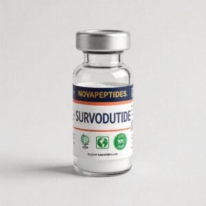 Survodutide dual glucagon GLP-1 receptor agonist peptide for metabolic research